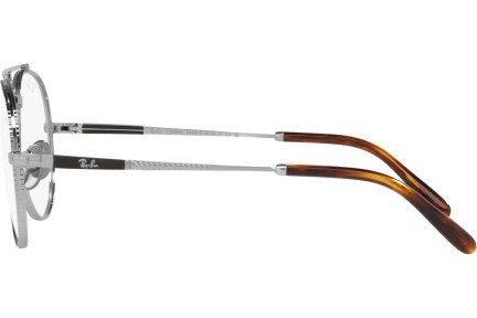 Okulary korekcyjne Ray-Ban Aviator Titanium Titanium Collection RX8225V 1224 Pilotki (Aviator) Srebrne
