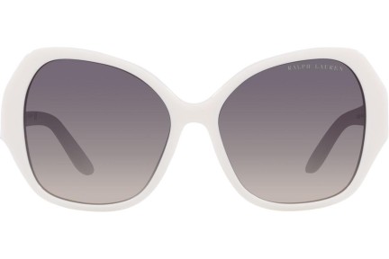 Okulary przeciwsłoneczne Ralph Lauren RL8202B 5544V6 Kocie oczy Białe