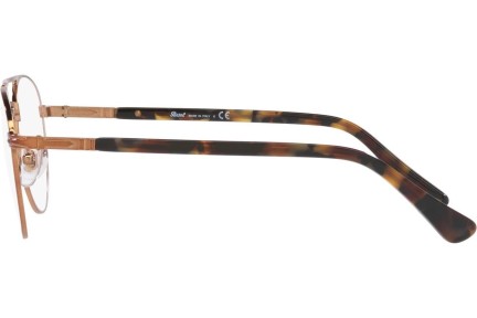 Okulary korekcyjne Persol PO2495V 1148 Okrągłe Brązowe