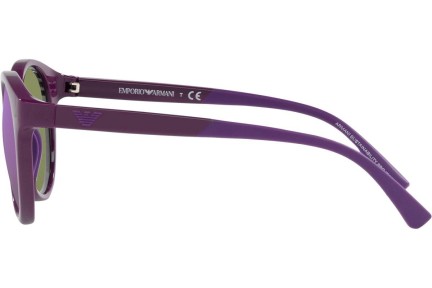 Okulary przeciwsłoneczne Emporio Armani EA4185 51154V Okrągłe Fioletowe