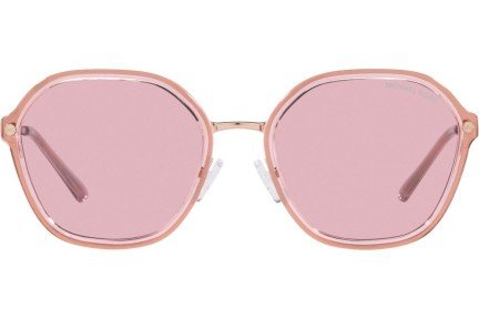 Okulary przeciwsłoneczne Michael Kors Seoul MK1114 11089L Kwadratowe Złote