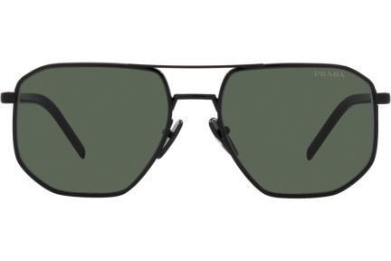 Okulary przeciwsłoneczne Prada PR59YS 1AB728 Kwadratowe Czarne
