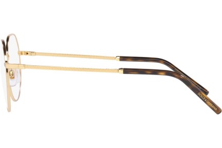 Okulary korekcyjne Dolce & Gabbana DG1344 02 Okrągłe Złote