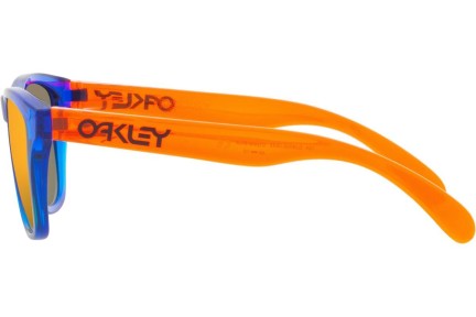 Okulary przeciwsłoneczne Oakley Frogskins XXS OJ9009-06 Kwadratowe Niebieskie