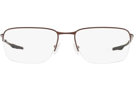 Okulary korekcyjne Oakley Wingback SQ OX5148-07 Prostokątne Brązowe