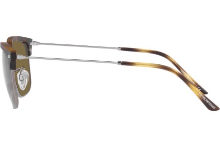Okulary przeciwsłoneczne Emporio Armani EA4180 500273 Browline Havana