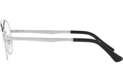 Okulary korekcyjne Persol PO2496V 518 Okrągłe Srebrne