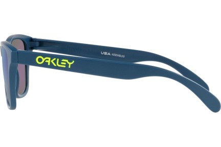 Okulary przeciwsłoneczne Oakley Frogskins XS OJ9006-32 Kwadratowe Niebieskie
