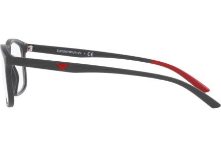 Okulary korekcyjne Emporio Armani EA3196 5437 Prostokątne Szare