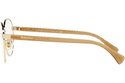 Okulary korekcyjne Ralph by Ralph Lauren RA6050 9116 Okrągłe Złote
