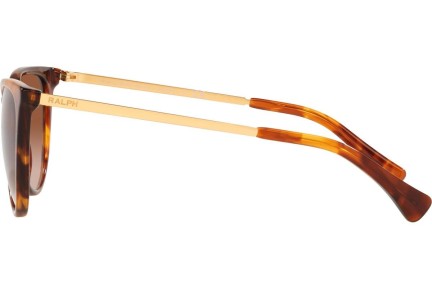 Okulary przeciwsłoneczne Ralph by Ralph Lauren RA5290 601113 Kocie oczy Havana