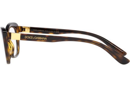 Okulary korekcyjne Dolce & Gabbana DG5082 502 Kocie oczy Havana