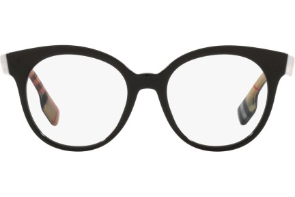 Okulary korekcyjne Burberry Jacqueline BE2356 3942 Okrągłe Czarne