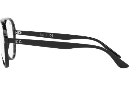 Okulary korekcyjne Ray-Ban RX4376V 2000 Pilotki (Aviator) Czarne
