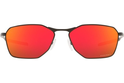 Okulary przeciwsłoneczne Oakley Savitar OO6047-09 Prostokątne Czarne