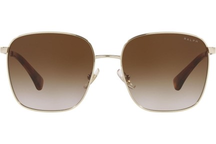 Okulary przeciwsłoneczne Ralph by Ralph Lauren RA4136 911613 Kwadratowe Złote