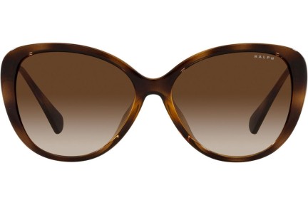Okulary przeciwsłoneczne Ralph by Ralph Lauren RA5288U 500313 Kocie oczy Havana