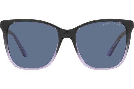 Okulary przeciwsłoneczne Ralph Lauren RL8201 602180 Kwadratowe Czarne