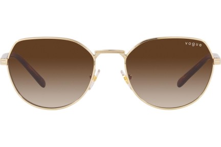 Okulary przeciwsłoneczne Vogue Eyewear VO4242S 848/13 Okrągłe Złote