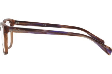 Okulary korekcyjne Ray-Ban RX5362 8179 Kwadratowe Brązowe