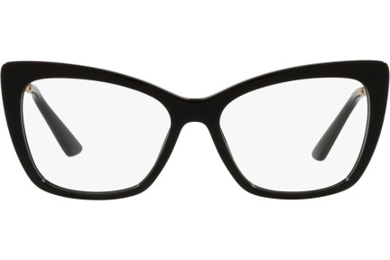 Okulary korekcyjne Dolce & Gabbana DG3348 501 Kocie oczy Czarne