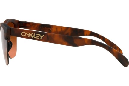 Okulary przeciwsłoneczne Oakley Frogskins Lite OO9374-50 Kwadratowe Havana