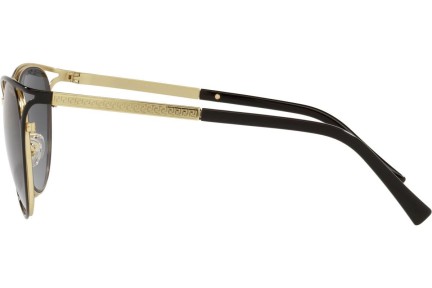 Okulary przeciwsłoneczne Versace VE2237 1433T3 Polarized Kocie oczy Czarne