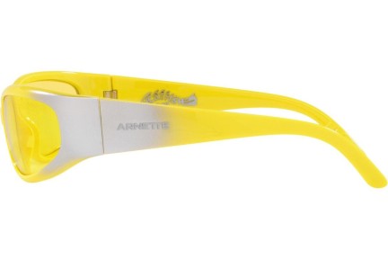 Okulary przeciwsłoneczne Arnette Catfish AN4302 281685 Prostokątne Żółte