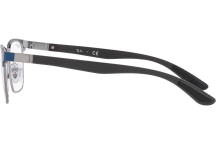 Okulary korekcyjne Ray-Ban RX8421 3124 Kwadratowe Niebieskie