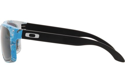 Okulary przeciwsłoneczne Oakley Holbrook Sanctuary Collection OO9102-V8 PRIZM Grey Polarized Kwadratowe Niebieskie