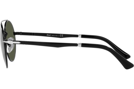 Okulary przeciwsłoneczne Persol PO2496S 113831 Okrągłe Czarne