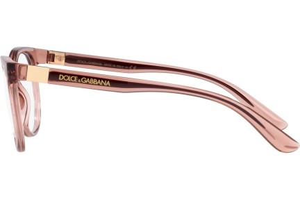 Okulary korekcyjne Dolce & Gabbana DG5084 3148 Kocie oczy Różowe