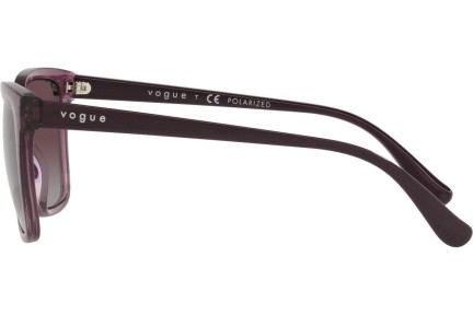 Okulary przeciwsłoneczne Vogue Eyewear VO5426S 276162 Polarized Kocie oczy Fioletowe