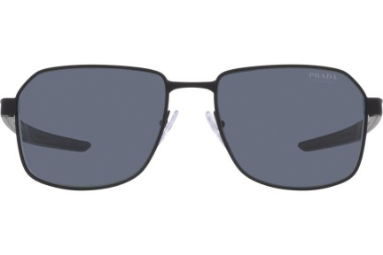 Okulary przeciwsłoneczne Prada Linea Rossa PS54WS DG009R Prostokątne Czarne