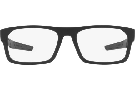 Okulary korekcyjne Prada Linea Rossa PS08OV DG01O1 Prostokątne Czarne