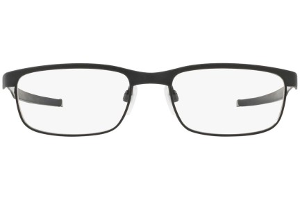 Okulary korekcyjne Oakley Steel Plate OX3222-01 Prostokątne Czarne
