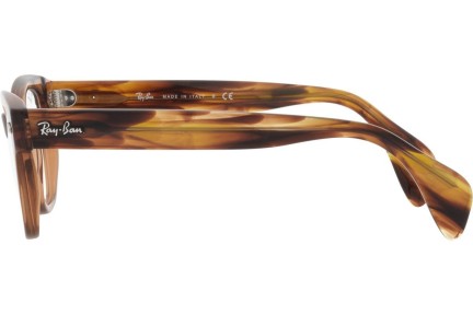 Okulary korekcyjne Ray-Ban RX0880 8180 Kwadratowe Brązowe