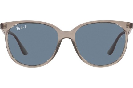 Napszemüvegek Ray-Ban RB4378 65722V Polarized Szogletes Szürke