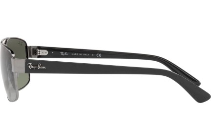 Okulary przeciwsłoneczne Ray-Ban RB3687 004/71 Prostokątne Srebrne