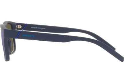 Okulary przeciwsłoneczne Arnette Bandra AN4298 275922 Polarized Prostokątne Niebieskie