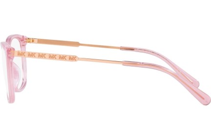 Okulary korekcyjne Michael Kors Pamplona MK4092 3101 Prostokątne Różowe