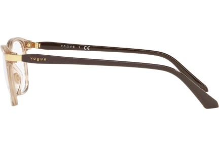 Okulary korekcyjne Vogue Eyewear VO5378 2826 Kocie oczy Brązowe