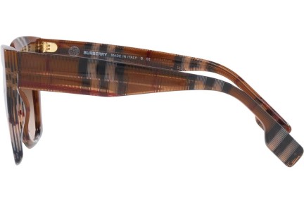 Okulary przeciwsłoneczne Burberry Kitty BE4364 396713 Kwadratowe Brązowe