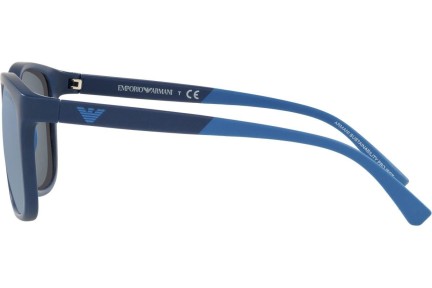 Okulary przeciwsłoneczne Emporio Armani EA4184 508855 Kwadratowe Niebieskie