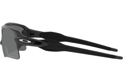 Okulary przeciwsłoneczne Oakley Flak 2.0 XL High Resolution Collection OO9188-H3 Polarized Prostokątne Szare