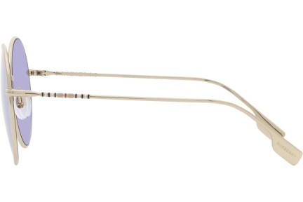 Okulary przeciwsłoneczne Burberry Pippa BE3132 11091A Okrągłe Złote