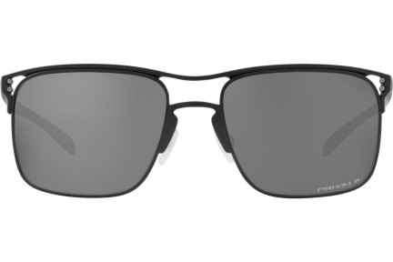 Okulary przeciwsłoneczne Oakley Holbrook TI OO6048-02 Polarized Kwadratowe Czarne
