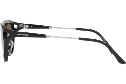 Okulary przeciwsłoneczne Giorgio Armani AR8158 500173 Kwadratowe Czarne