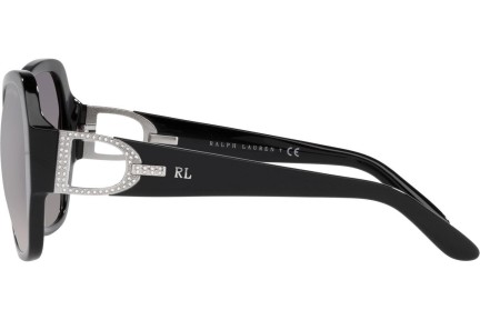 Okulary przeciwsłoneczne Ralph Lauren RL8202B 5001V6 Kocie oczy Czarne