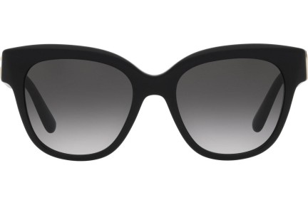 Okulary przeciwsłoneczne Dolce & Gabbana DG4407 501/8G Kocie oczy Czarne